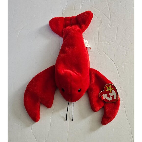 TY Beanie Babies: Pinchers The Lobster, Rare, Vintage, Mint, Retired, Style 4026 - Picture 1 of 4